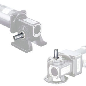 蝸輪減速機出力軸